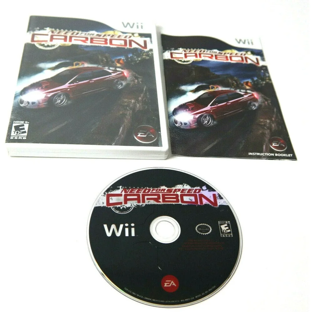 NEED FOR SPEED CARBON - NINTENDO WII GAME - COMPLETE!‎